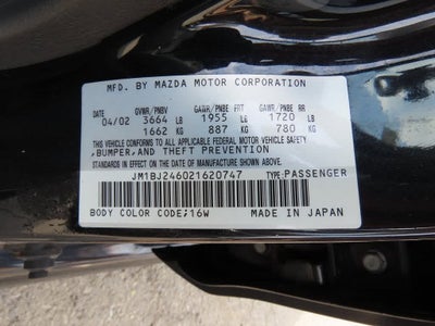 2002 Mazda Protege5 BASE
